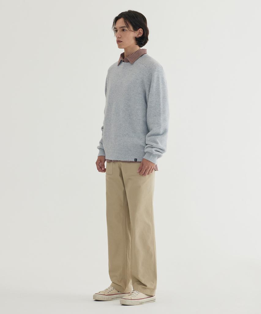 COVERNAT Hairy Raglan Knit Green