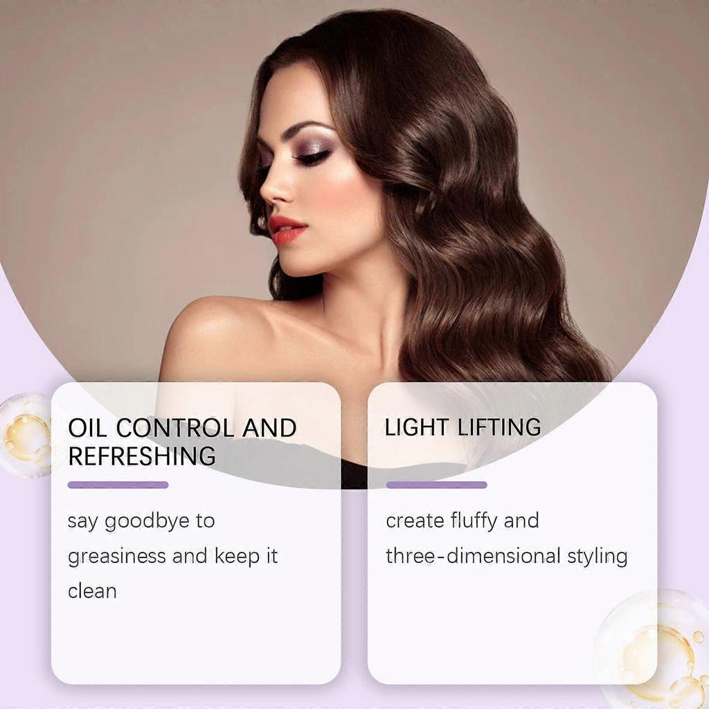 Fluffy Styling Mousse Refreshing Oil Control Nourishing Light Smooth Hair