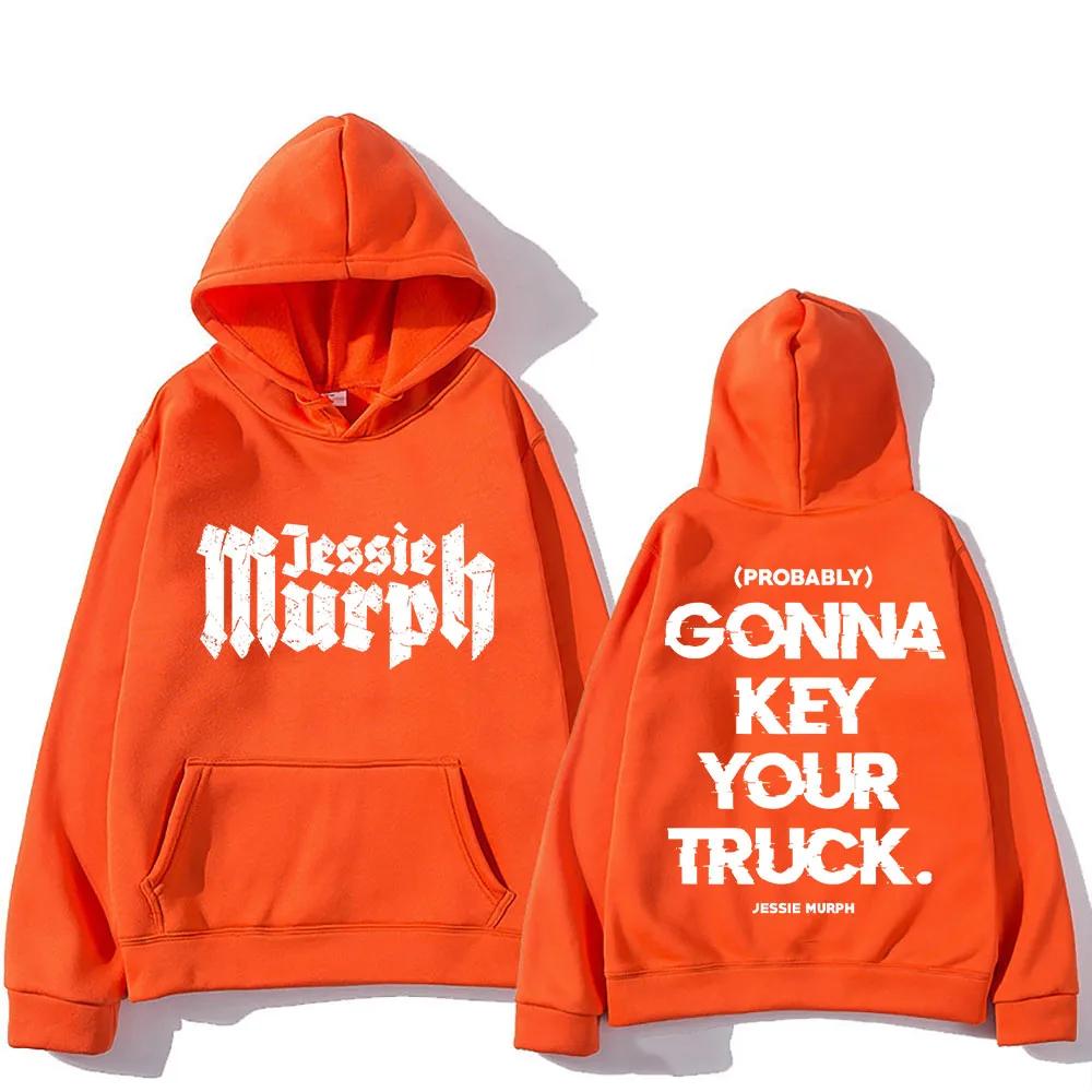 Jessie Murph Hoodie for Autumn Winter Gothic Sweatshirts With Hooded Harajuku Comfortable Clothing Sudaderas Retro Hoody