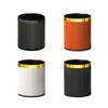 Kitchen Bathroom Metal Trash Can Wastebasket Garbage Bin Universal Fashionable Outdoor For Bedroom Cleaning Tools