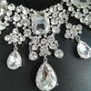 Crystal Women's Wedding Jewelry Set Rhinestone Rhinestone Jewelry Set  Gift