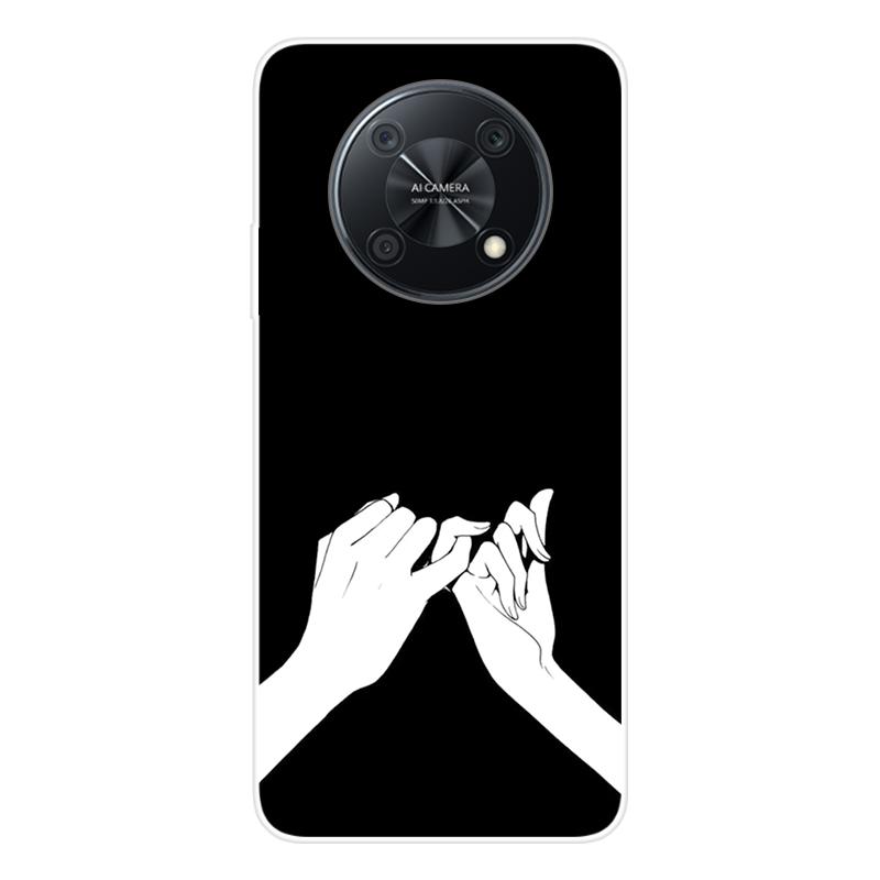 For Huawei nova Y90 Y 90 novaY90 Case Soft Silicone Back Cover Cartoon Phone Case Diversification