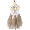 Girl Deer Costume Accessories with Dress and Headband Christmas Elk Dress Up Outfit for Kid Halloween Christmas Cosplay