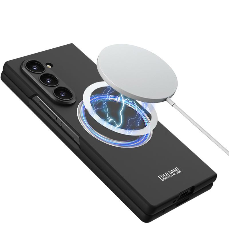 Luxury Magnetic All-included for Magsafe Case for Samsung Galaxy Z Fold 8 Ultra 7 6 5G Glass Screen Camera Protection Fit Cover