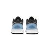Jordan Air Jordan 1 Low Lightning Panda Cushioning Low top Vintage Basketball Shoes Men's Black White Blue 553558-132(Team1142-)