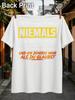 Never Underestimate Me Stacked Gerunisex Quote With Yellow Warning Block And Orange Brush Text Unisex All TShirt