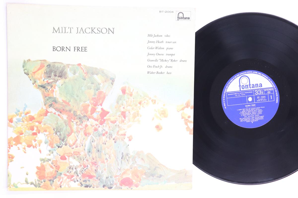 

LP Record MILT JACKSON Born Free BT2004 FONTANA 1972 Japan Jazz Used