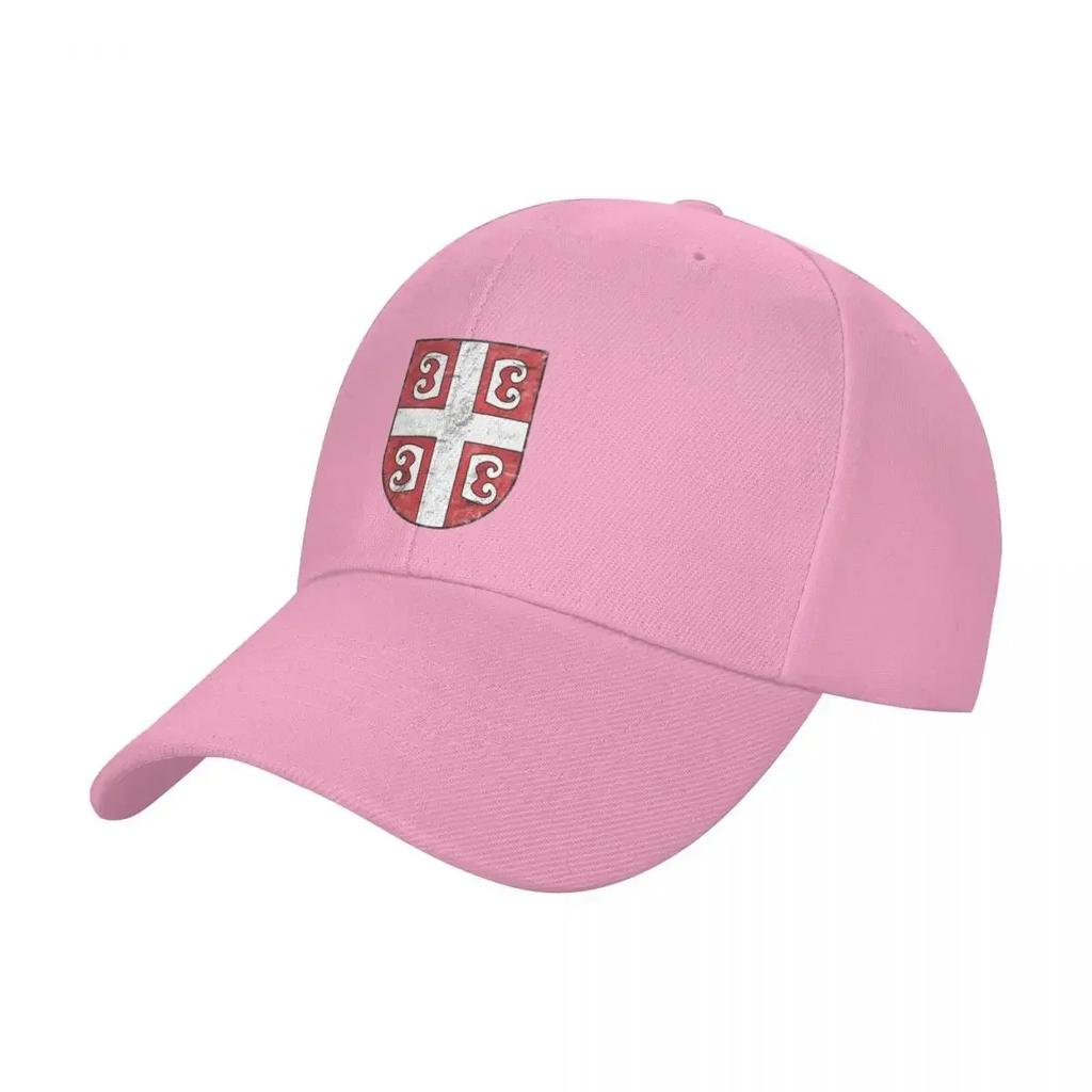 Serbian Coat Of Arms Vintage Baseball Cap Sun Hat For Children Hat Beach Golf Wear Men Women's