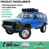 AAYD1 MN78 1:12 RC Car MN Model RTR Version RC Car 4WD 280 Motor Professional Off-Road RC 2.4G Remote Control Car For Boys Gifts