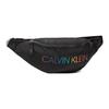 Calvin Klein Fashion Colorful Letter Logo Nylon Chest Bag Waist Bag Men bags Black K9KUSU0115BEH