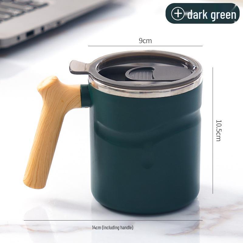 Creative 316 Stainless Steel Mug with Lid for Coffee, Tea, and Water