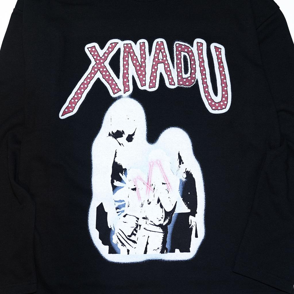 Jeneoduwogseu Stud Graphic Long Sleeve