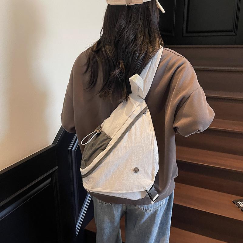 Versatile, Stylish, Personalized, Minimalist Shoulder Bag for Outdoor Travel, Autumn New Fashion Trend, Women's Casual Chest Bag