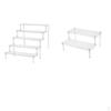 Buy 2x Clear Acrylic Rack Makeup Figure Car Desktop Display Stand ...
