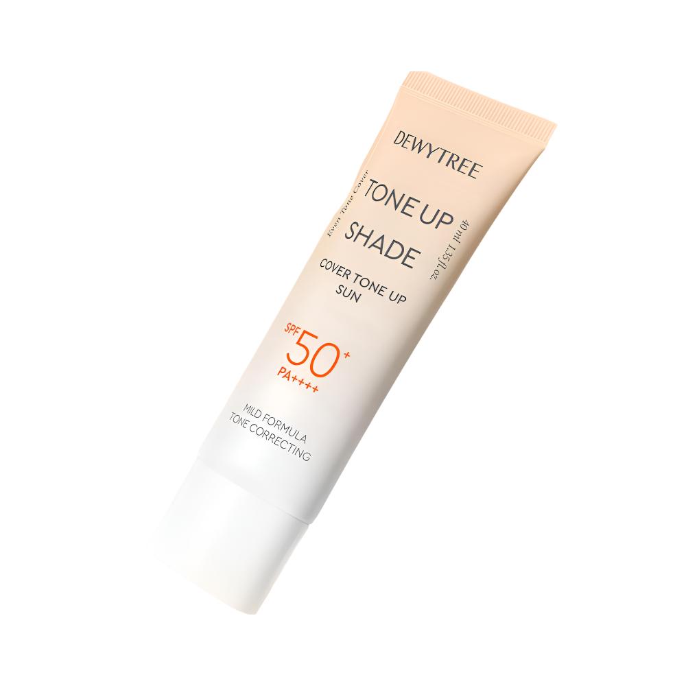 

DEWYTREE Tone Up Shade Сонцезахисний крем Tone-Up SPF50+ PA++++ 40 мл Коригуючий УФ-захист (Рожевий, Обкладинка, Зелений) 02 Cover