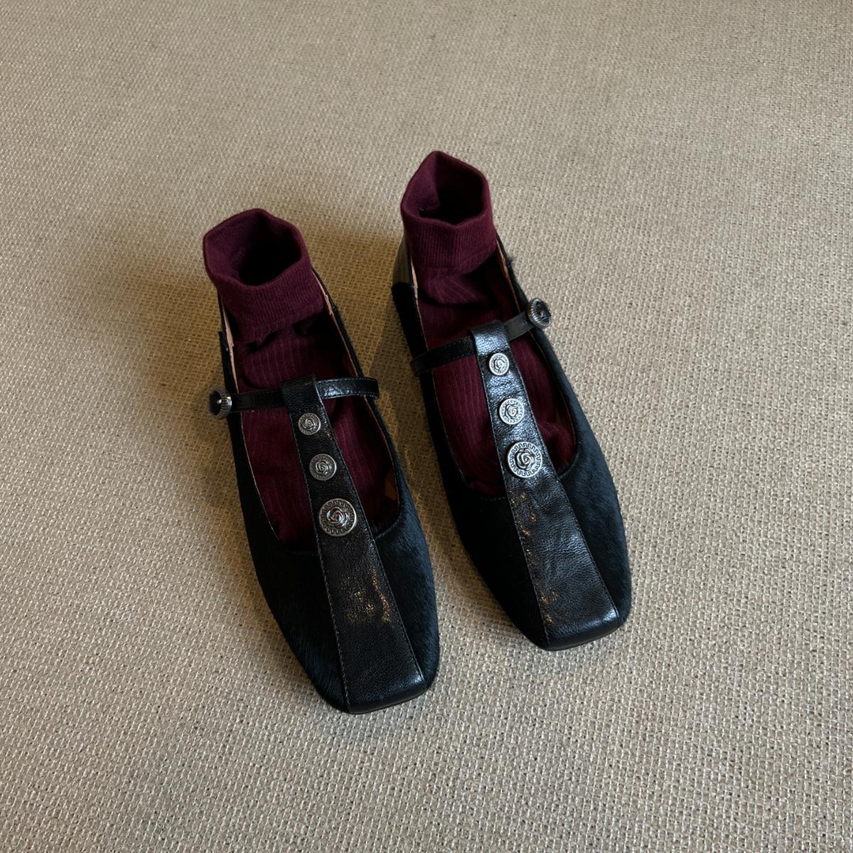 

Версия из овчины~ Туфли Мэри Джейн на плоской подошве с квадратным носком, ретро леопардовым принтом и одинарной пряжкой, женские туфли из маленькой кожи, металлическая пряжка, с открытым верхом, одинарные с 40