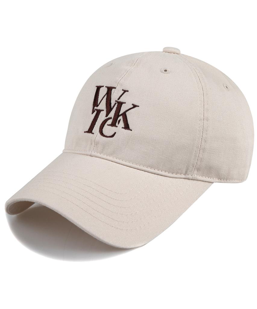 Wig W Other Washed Ball Cap - Live Beige