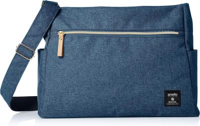 Umhängetasche 10 Fächer Klassisch Heather Poly CLP GTH2522Z Denimblau