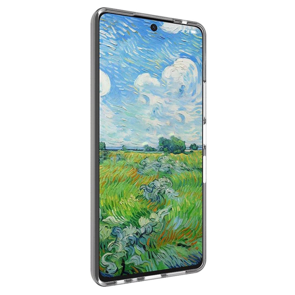 10Pcs/Pack For TCL 50 NxtPaper 5G/50 Pro NxtPaper 5G Clear Case Watermark-Free TPU Protective Cover