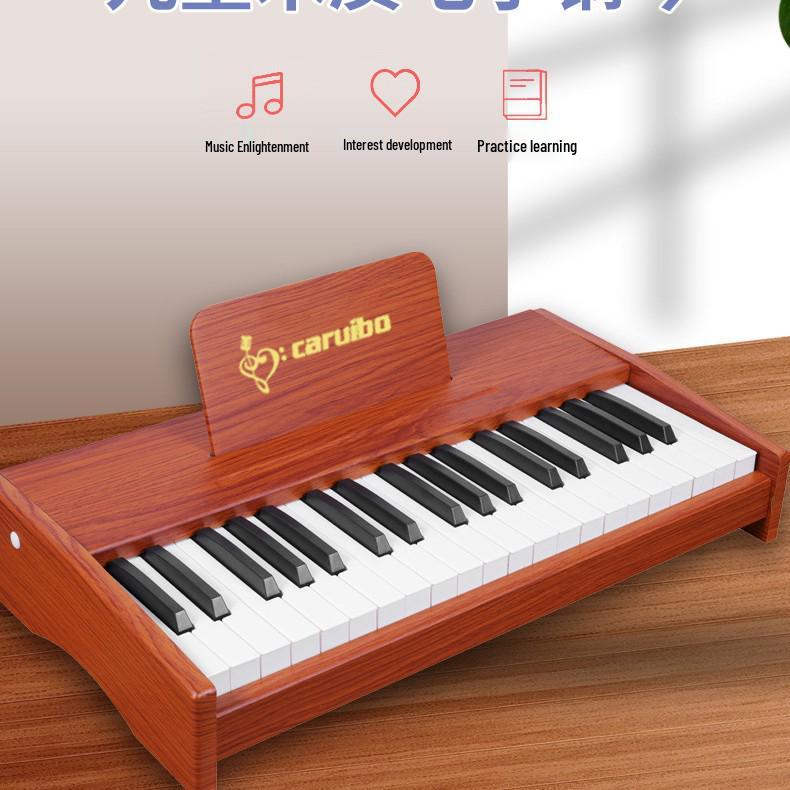 Portable 37-Key Weighted Hammer Electronic Keyboard for Beginners