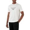 EMPORIO ARMANI Logo Embroidered Crewneck T Shirt 3D1TD4-1JUVZ-01A8