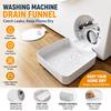 Large Capacity Water Tray Front-Load Washing Machine Drain Pan, Universal Drainage Tray, Floor Protection Washer Collector for Basements, Apartments,