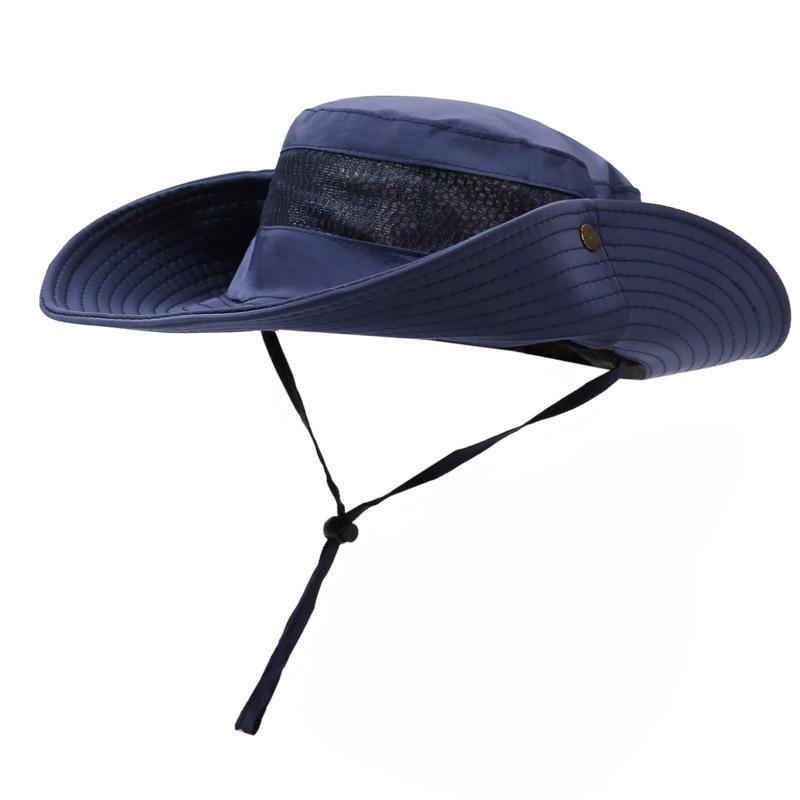 Sunscreen hat men's summer sun hat outdoor climbing sun new breathable bucket hat fishing hat women