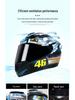 Riding K Unisex Bluetooth Motorcycle Helmet - Full Face, Winter & All-Season Safety for Electric Vehicles
