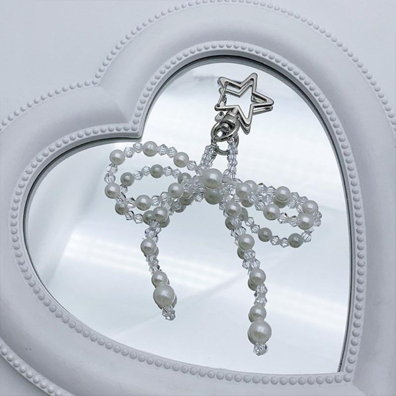 Cute and Stylish Keychain Phone Strap Trendy Keychain Phone Strap Set with Keyring and Cord Multi Functional Keychains