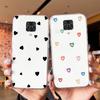 Love Heart Transparent Phone Case For Xiaomi Redmi Note 8 9 9S Pro Max 8T 9A 9C 9T Clear Non-Yellowing Shockproof Women Cover