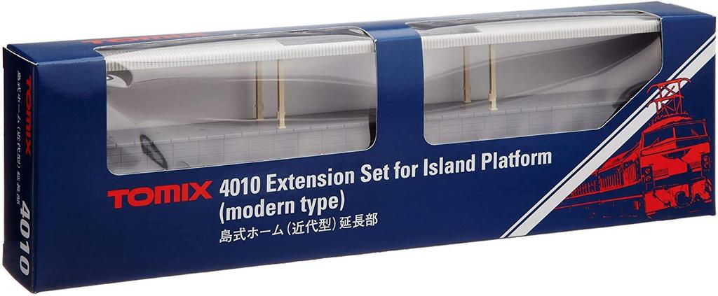 TOMYTEC TOMIX N Gauge Island Platform Modern Model Train Supplies Set, Extension, 4010,