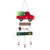 Simple Wooden Christmas Decors Efficient Holiday Hanging Piece for Modern Homes 55KF