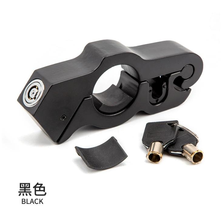 Electric Vehicle Brake Handle Lock Bicycle Handlebar Lock MC Throttle Metal Belts чёрный