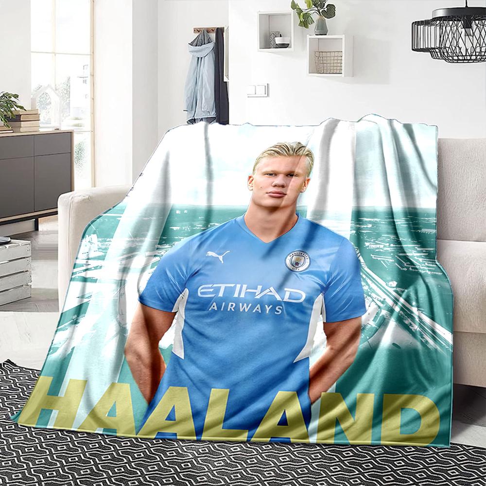 Manchester City Legend Blankets Flannel Printed Breathable Warm Throw Blanket for Home Office Bedspreads 0708a85