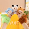 Lovely Kawaii Labubu Animal Slap Snap Wrap Wristband Bracelet Labubu Plush Hand Ring Wristband Kid Toys Birthday Present