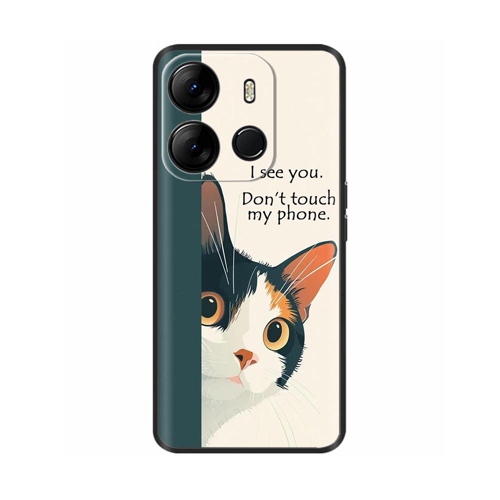 Für Tecno Spark Go 2023 Hülle Beliebte Blumen Silikon Handyhülle Für Tecno Pop 7 Pro Cover SparkGO Hüllen Schutzhüllen Schalen
