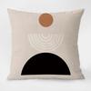 Simple Geometric Pattern Dormitory Decoration Office Living Room Sofa Pillowcase Home Pillowcase