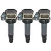 QCQASWE Ignition Coils (3-Pack) 19070-97207 for Daihatsu Mira Gino L650S/L660S, Move L150S, Move Latte L550S, and Terios Kid J111G/J131G