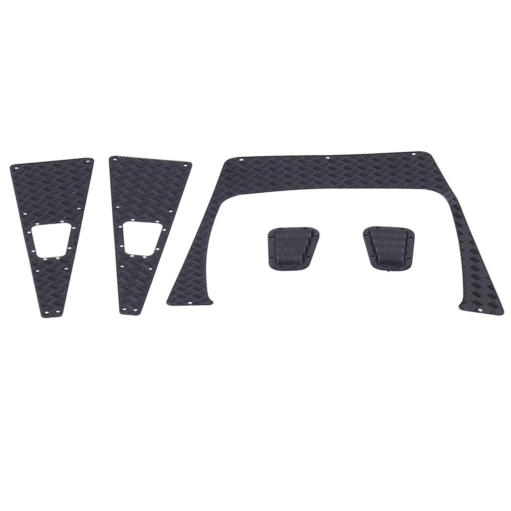 Stainless Steel Air Intake Grille Metal Intake Grille for Traxxas TRX‑4 TRX4 1 10 RC Car