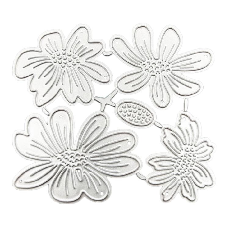 

Daisy Flower Metal Die Cuts Embossing Template Stencil Scrapbooking for Card DIY 1