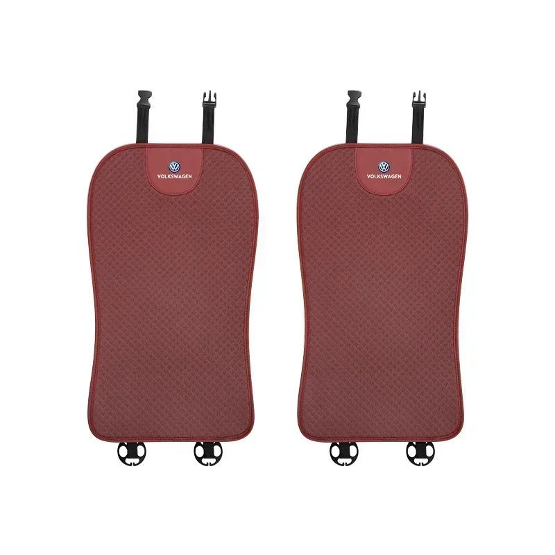 CGLWZ1 Car Seat Cover Breathable Ice Silk Auto Cushion Interior Accessories For VW GTI Polo Golf Passat Tiguan Arteon Touareg Taigo CC