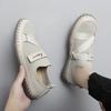 Women Hiking Shoes Driving Shoes Slip on Moccasins Beige Yellow Blue Casual Plus Size Outdoor Shoes