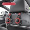 3 In 1 Car Headrest Cup Holder and Hook Multifunctional Cup Holder and Cell Phone Holder Car Headrest Hooks Car Accessories