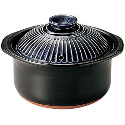 Banko Ginpo Chrysanthemum Rice Clay Pot 2 Ware, Pottery, (lazuli Glaze, Cups)