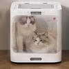 Automatische Haartrocknungsbox für Haustiere und Katzen, intelligenter Hundebade- und Pflegetrockner, 60 l, großer automatischer Föhn für kleine Hunde, Katzen und Tiere