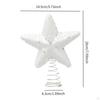 Christmas Treetop Star Ornament Tree Topper Glitter Porch Ballroom Venue Holiday Decoration