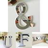Modern 4 Letters Love Home Furniture Mirror Tiles Self-adhesive Wall Stickers For Elegance