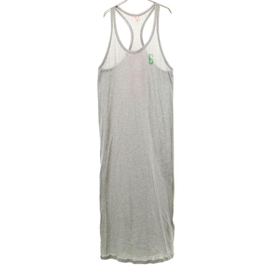 NOLITA made in Italy No sleeve Long dress 40 gray Women Used