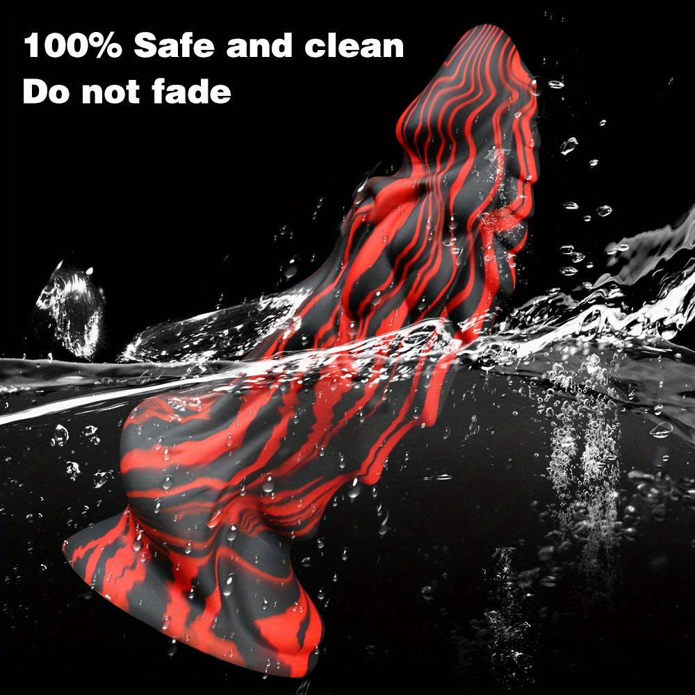 Dragon Monster Dildo Silicone Not Realistic Dildo with Strong Suction Cup Monster Penis Anal Plug Adult Sex Toy for Women Hand-free Toys