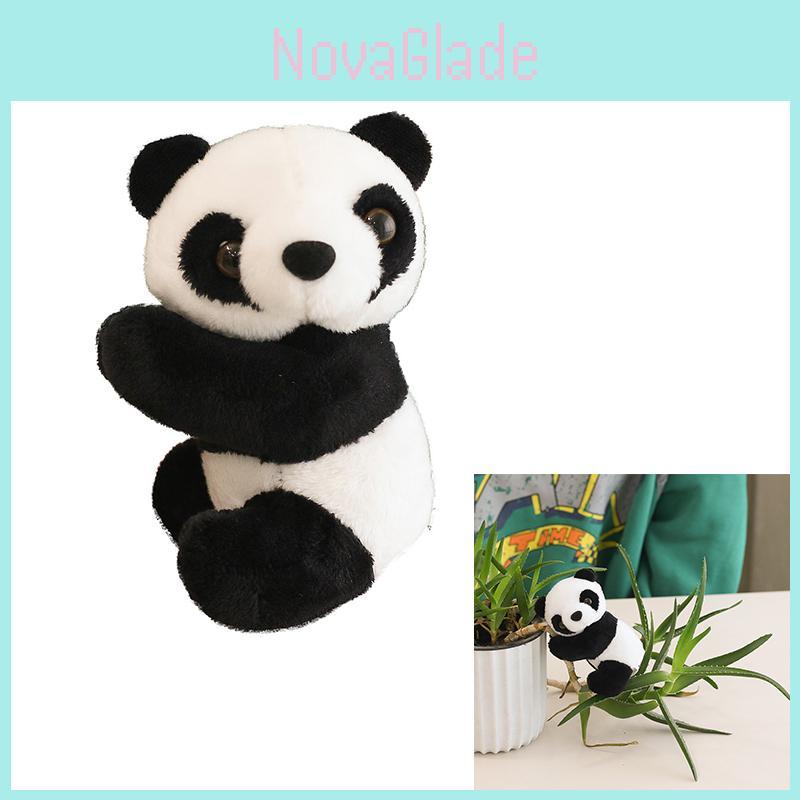 Mini Cute Panda Plush Gripper Perfect For Home Decorations And Gifting!